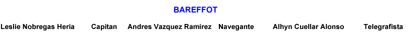 Tripulacion Bareffot